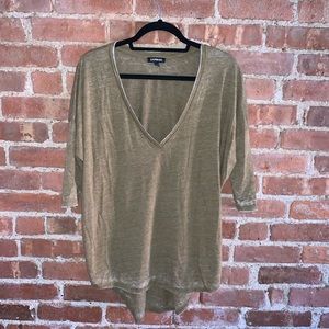 Express V-Neck Tee